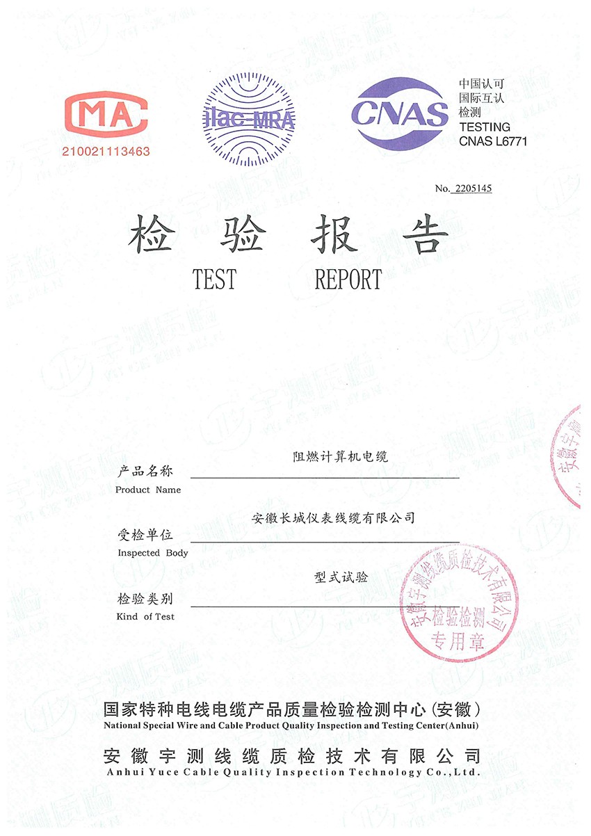 檢驗報告