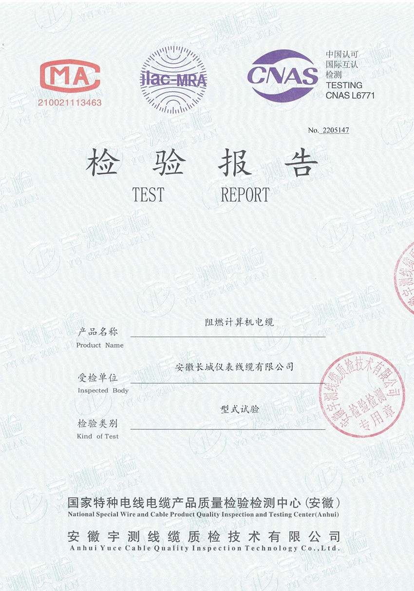 檢驗報告
