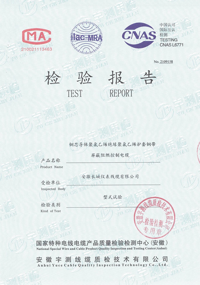 檢驗報告