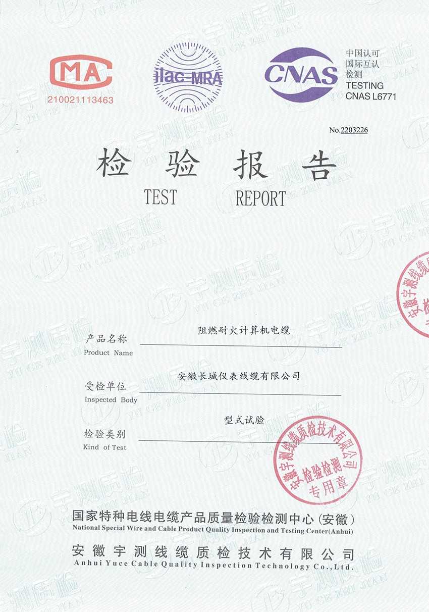 檢驗報告